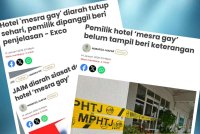 Laporan Sinar Harian berhubung dakwaan sebuah hotel 'mesra gay' di Melaka.
