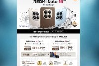 XIAOMI mengumumkan pelancaran Siri REDMI Note 15 terbaharu yang menampilkan empat model telefon pintar 