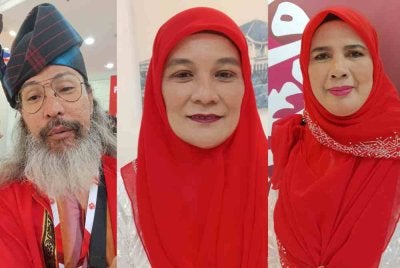 Dari kiri: Roslan, Wankasukma, Zubaidah
