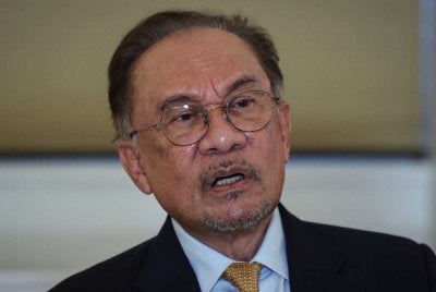 Anwar. Foto: Bernama 