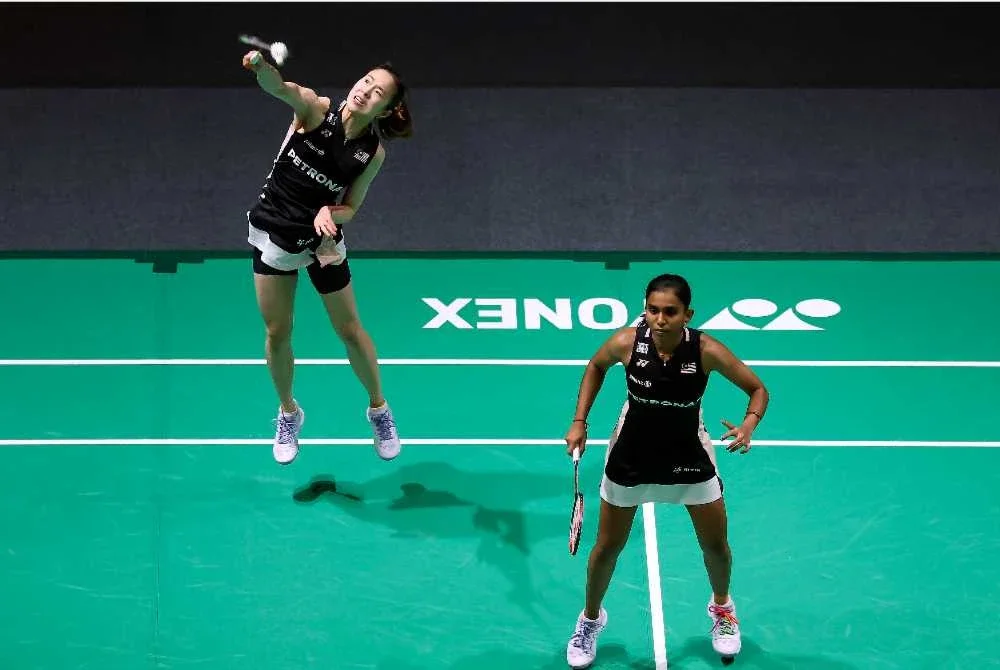 Pearly-Thinaah terlepas ke pentas final Terbuka India 2026 selepas disingkirkan pasangan Jepun, Yuki Fukushima-Mayu Matsumoto pada aksi separuh akhir di New Delhi, hari ini.