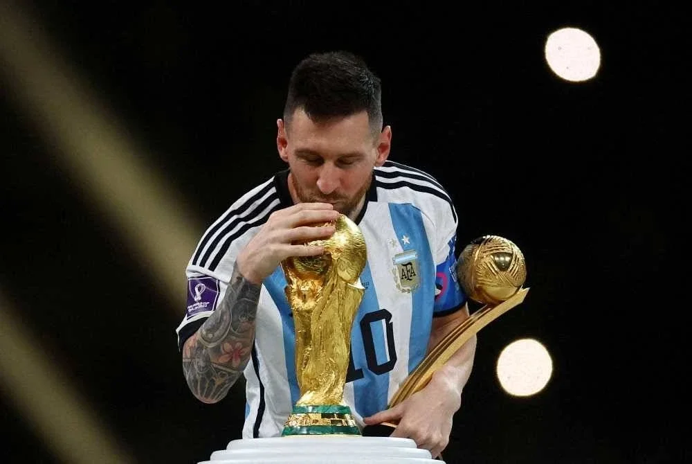 6. Enam jersi Lionel Messi Piala Dunia 2022 – AS$7.8 juta (RM31.65 juta).