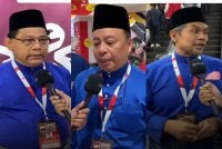 Dari kiri, Ariffin, Suryady dan Armand Azha.