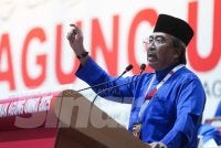 Johari menyampaikan ucapan penangguhan sempena PAU 2025 di Pusat Dagangan Dunia (WTC) pada Sabtu. 