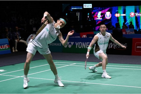 Aaron-Wooi Yik tersingkir di peringkat separuh akhir Terbuka India 2026 selepas tewas kepada pasangan Jepun, Hiroki Midorikawa-Kyohei Yamashita.