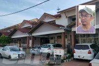 Tinjauan Sinar Harian di kediaman Allahyarham mendapati pintu rumah berkunci serta tidak berpenghuni. Gambar kecil: Syahrizal