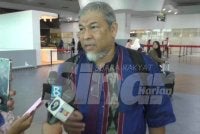 Muhammad Kamarul ketika ditemui di Lapangan Terbang Antarabangsa Pulau Pinang pada Ahad.