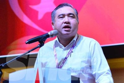 Anthony ketika hadir merasmikan Konvensyen DAP Selangor pada Ahad. Foto Sinar Harian - ASRIL ASWANDI SHUKOR