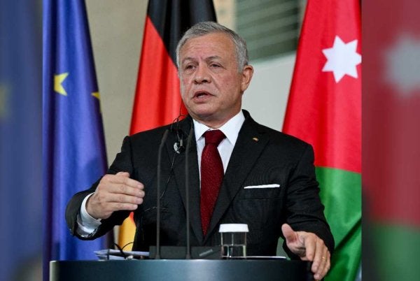 Raja Abdullah. Foto EPA