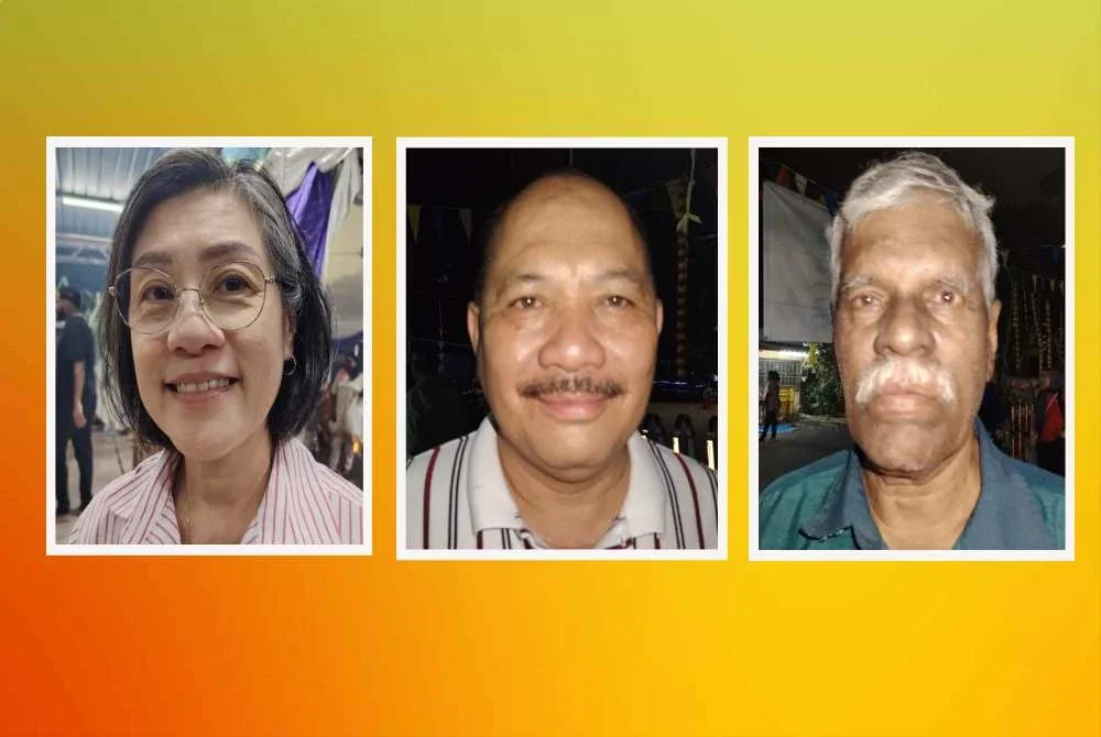 Dari kiri, Regina, Abdul Jabar dan Sunderam