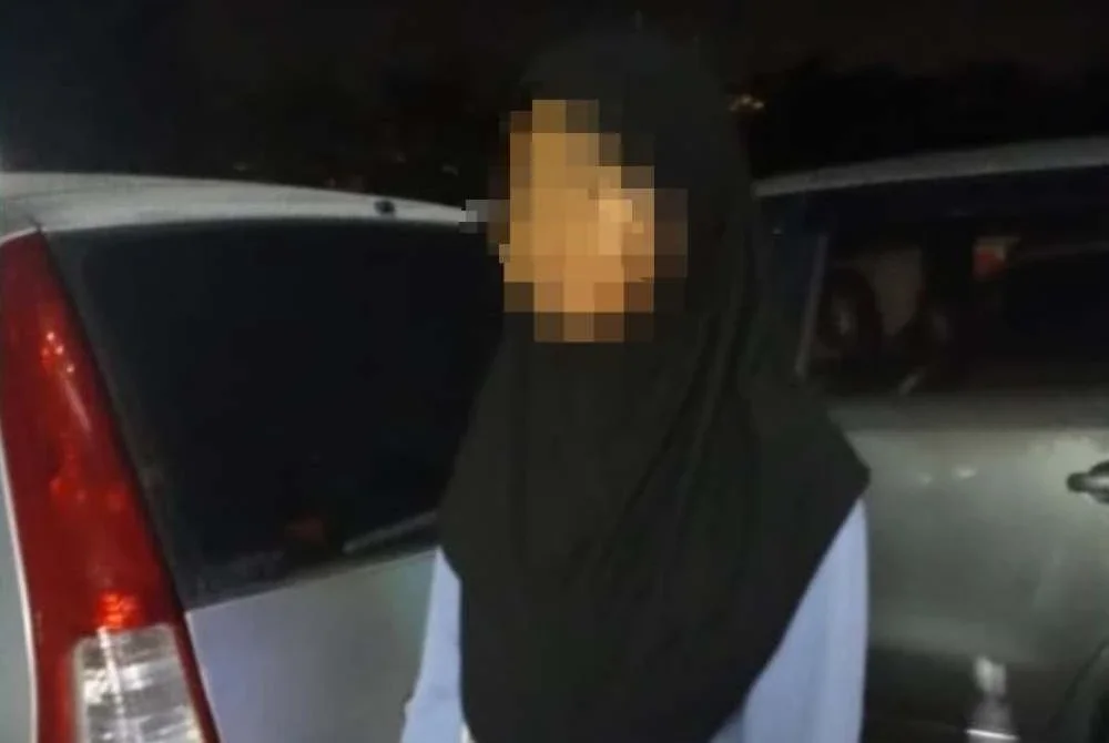 Seorang remaja perempuan berusia 13 tahun berdepan detik cemas selepas dipercayai dilarikan individu tidak dikenali di Seksyen 25, Shah Alam pada Ahad. Foto tular 