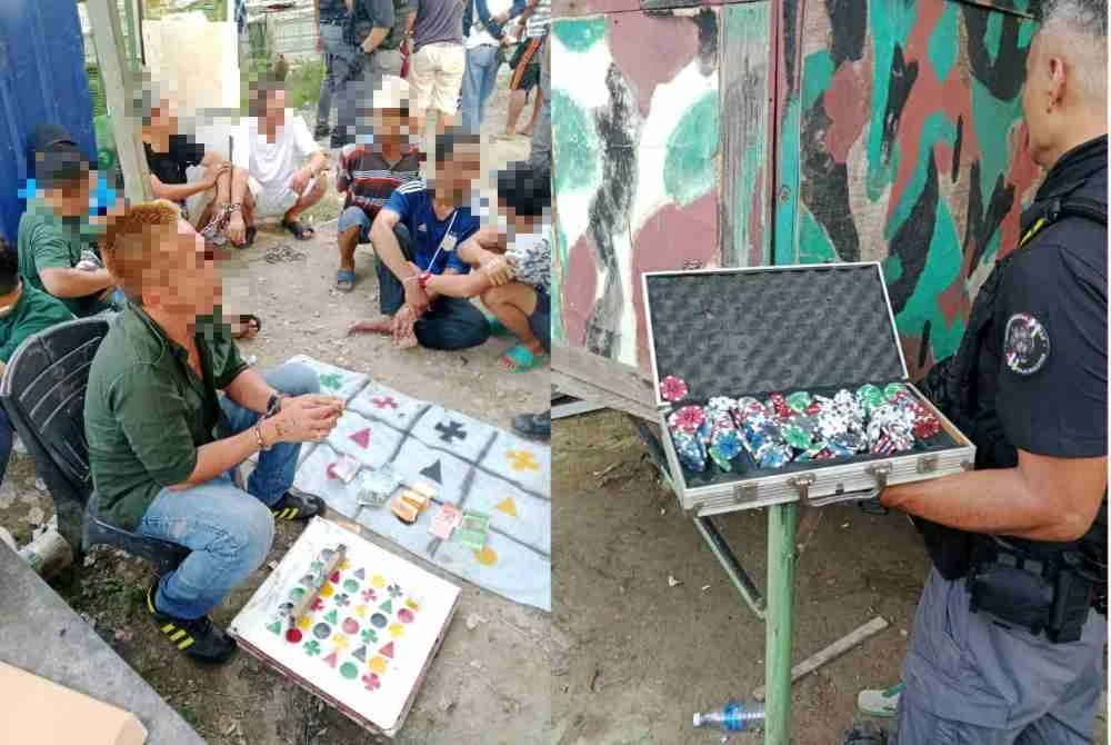 Serbuan dijalankan Bahagian D7 Jabatan Siasatan Jenayah (JSJ) Ibu Pejabat Polis Kontinjen (IPK) Selangor itu bermula sekitar jam 5.30 petang.