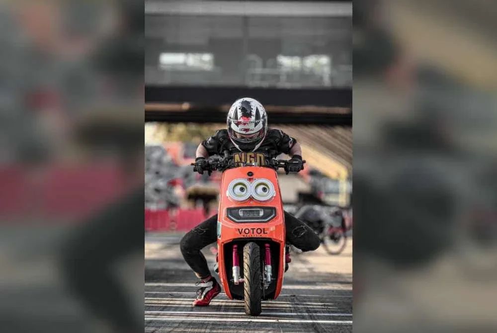 Pasukan GGR Motor di Buriram.