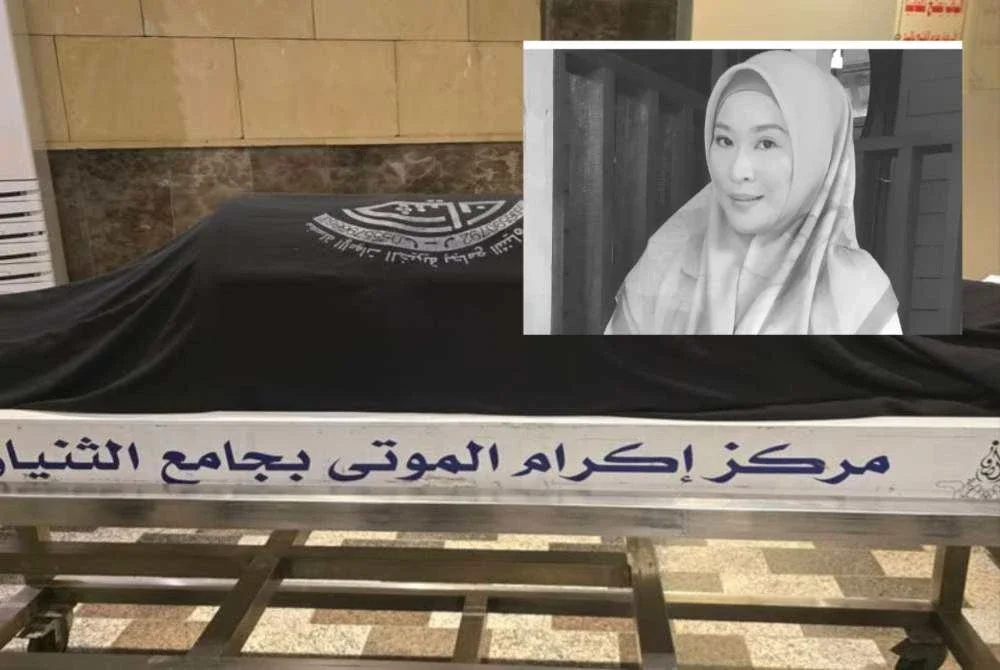 Jenazah Allahyarhamah Nadia Kesuma dikebumikan di Jeddah selepas Subuh pada Isnin.