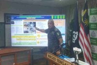 Hakemal pada sidang akhbar di pejabat Briged Tengah PGA, pada Isnin.