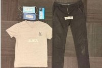 Rampasan barang peribadi suspek yang berjaya ditangkap di kawasan Nusa Bestari. 