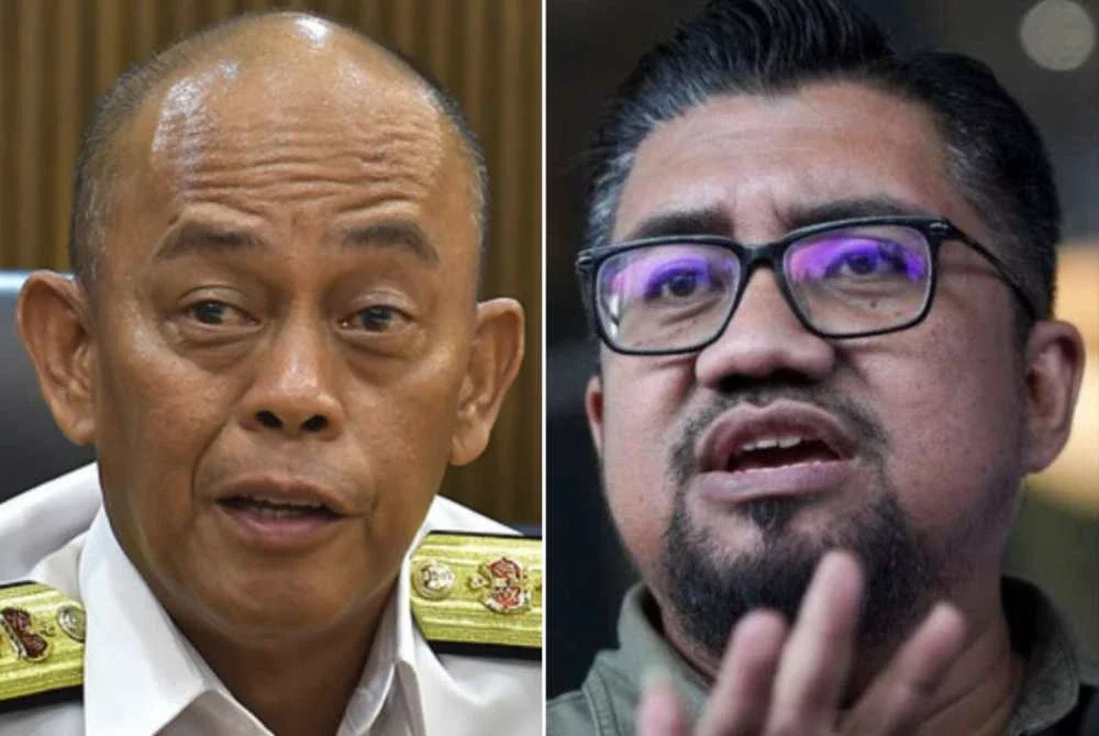 Sabri (kiri) dan Badrul Hisham.