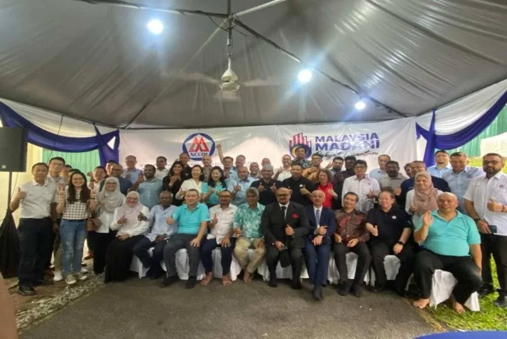 Antara pemain industri perniagaan yang hadir pada Program Durian Get Together anjuran Dewan Perniagaan dan Perindustrian Kebangsaan Malaysia di ibu negara, pada Rabu.