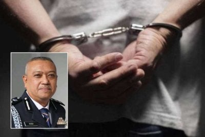 Mohd Rosdi (gambar kecil) memaklumkan, suspek yang ditahan merupakan lelaki tempatan berusia 24 tahun dan bekerja sebagai pembantu gerai burger. Foto hiasan