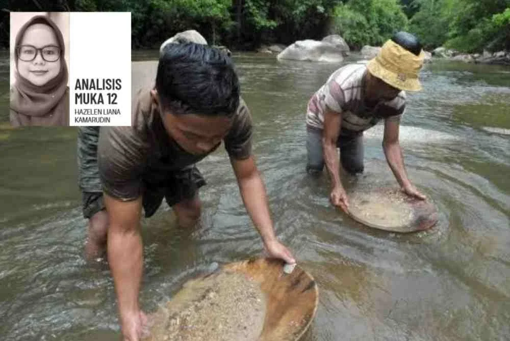 Keputusan kerajaan Kelantan membenarkan aktiviti mendulang emas secara terkawal sememangnya dilihat sebagai satu langkah progresif. Gambar hiasan 