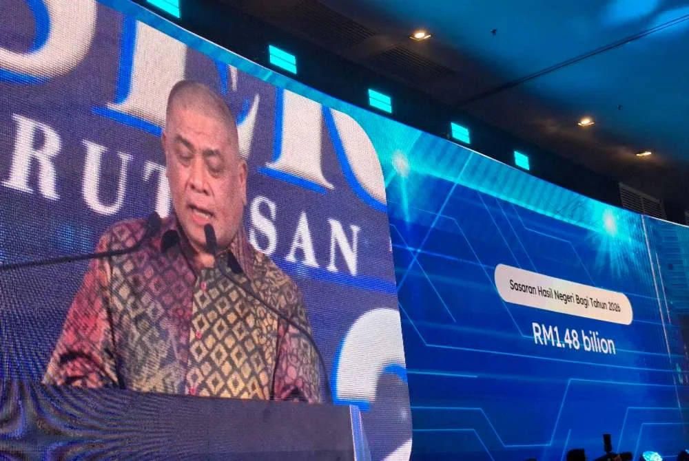 Saarani ketika berucap dalam Majlis Executive Talk dan Perutusan Tahun Baharu 2026 bersama Penjawat Awam negeri Perak di Pusat Konvensyen Casuarina, Meru pada Khamis.