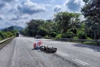 Mangsa disahkan meninggal dunia ketika menerima rawatan.