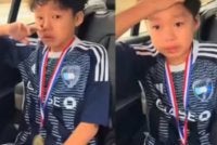 Max tidak dapat menyembunyikan rasa sedihnya selepas dibuli kawan-kawannya.-Agensi