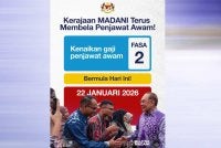 Pelaksanaan kenaikan gaji baharu itu merupakan yang tertinggi dalam tempoh 12 tahun dan terbesar dalam sejarah perkhidmatan awam negara.