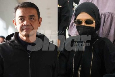 Muhammad Hafizuddeain dam Salwani didakwa di Mahkamah Sesyen Kuala Lumpur pada Khamis berhubung kes pengubahan wang haram. 