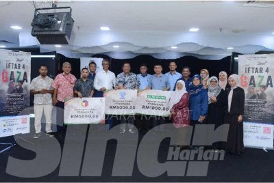 Iftar 4 Gaza berjaya menarik minat pelbagai organisasi dalam menyumbang dan menjayakan misi kemanusiaan ke Gaza. Foto Sinar Harian - MOHD HALIM ABDUL WAHID