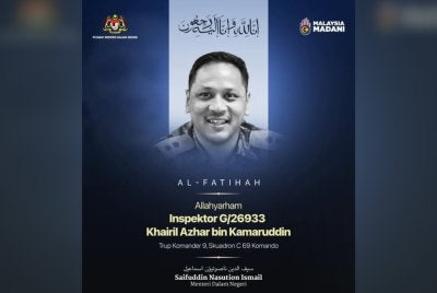 Khairil Azhar disahkan meninggal dunia ketika menerima rawatan perubatan. Foto Facebook Saifuddin Nasution Ismail
