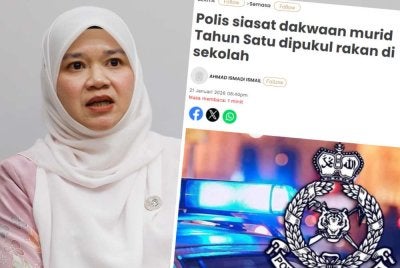 Fadhlina berkata, beliau mengambil perhatian penuh kejadian tular kecederaan murid di sebuah sekolah rendah di negeri Selangor baru-baru ini.
