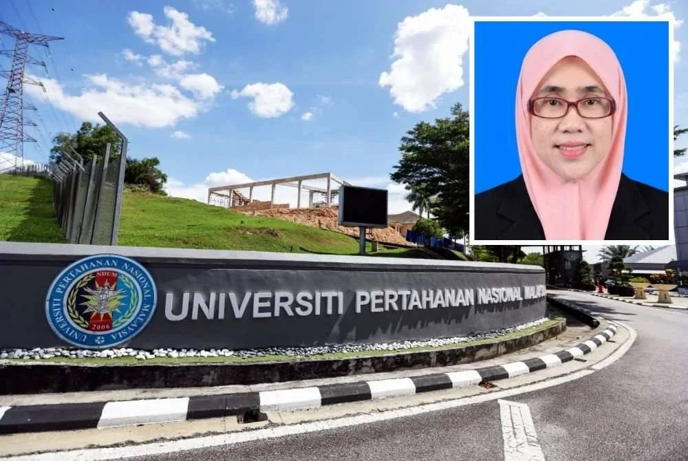 Dasar pengantarabangsaan PPPM 2015-2025 ini juga telah direalisasikan oleh UPNM melalui lawatan NC ke negara-negara luar bagi mengukuhkan Program Sarjana dalam membina kepakaran maritim Malaysia. Gambar kecil: Wan Norhasniah