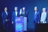 Perdana Menteri, Datuk Seri Anwar Ibrahim menyempurnakan gimik peluncuran RPN 2026-2035 di Pusat Konvensyen Antarabangsa Putrajaya pada 20 Januari lalu. Foto Bernama