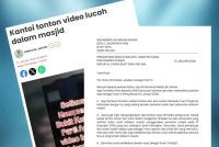 Laporan Sinar Harian susulan video seorang individu didakwa setiausaha masjid berkenaan menonton video lucah dalam pejabat masjid tular dan surat peletakan imam tersebut.