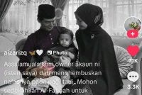 Perkongsian Wan Fawwaz mengenai berita sedih di TikTok arwah isterinya mengundang rasa hiba warganet.