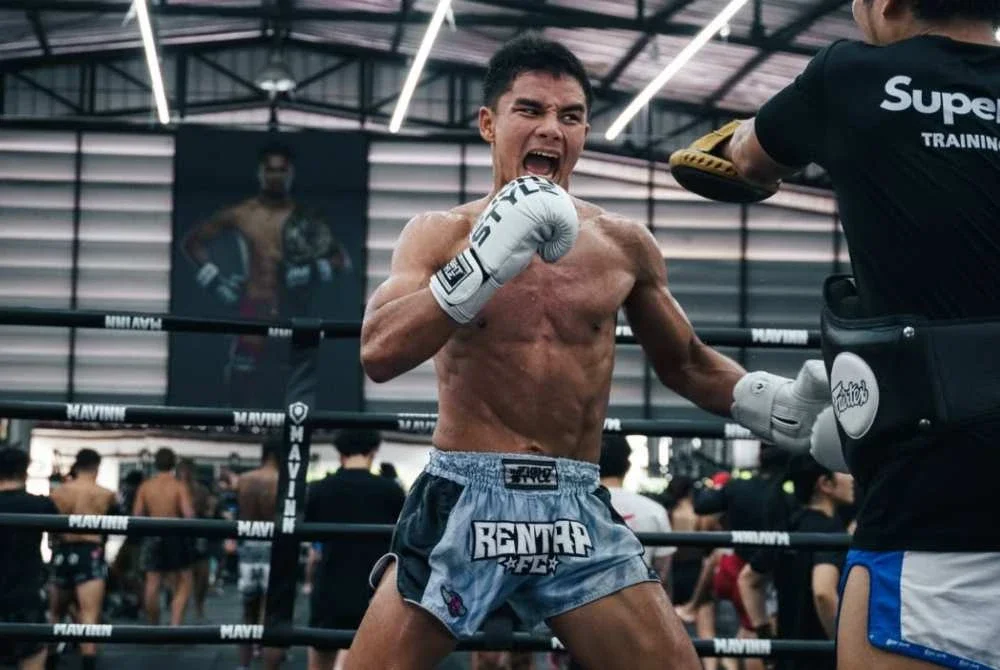 Jojo giat menjalani latihan fasa akhir di Superbon Training Camp di Bangkok. Foto Instagram Johan Ghazali