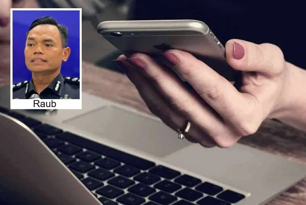 Seorang suri rumah tidak lena tidur apabila wang simpanannya RM93,300 lesap akibat terpedaya dengan pelaburan tidak wujud. Gambar kecil: Raub