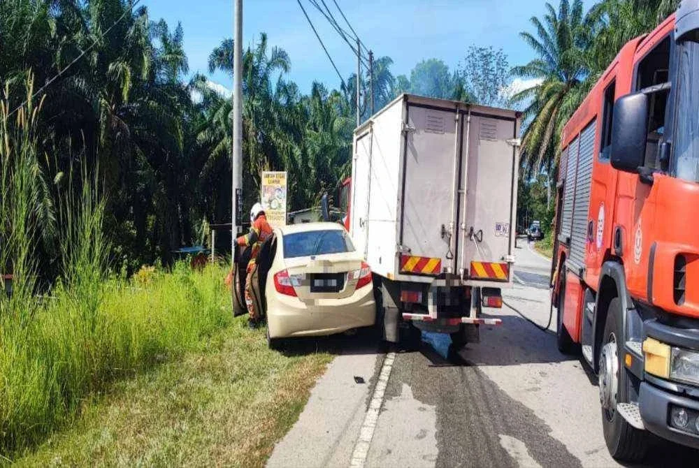 Berdasarkan maklumat, kejadian melibatkan van Nissan Vannete dipandu mangsa, sebuah lori satu tan, kereta Honda Civic dan kenderaan pelbagai guna (MPV) jenis Toyota Wish.