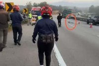 Seorang penunggang motosikal maut dalam kemalangan di Kilometer 405.8 Lebuhraya Utara Selatan arah Utara, Hulu Selangor pada Sabtu.