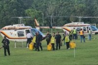 Secara keseluruhan, peti undi yang dibawa keluar menggunakan helikopter adalah dari SK Inarad, SK Ladang Tomanggang, SK Sri Ganda, SK Tundun Bohangin, SK Kuamut, SK Litang dan SK Abai.