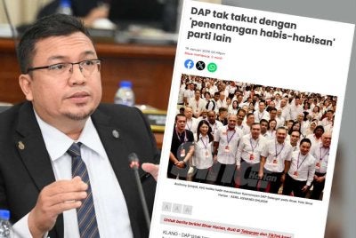Muhammad Najmi berkata, DAP Cawangan Wangsa Permai Kepong yang memiliki ahli Melayu paling ramai bersedia menggempur UMNO pada PRU16.