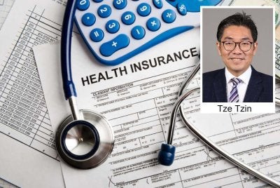 Pelan Insurans/Takaful Perubatan dan Kesihatan (MHIT) yang bakal dilaksanakan tahun hadapan menjadi bukti kesungguhan kerajaan membela kebajikan rakyat. Gambar kecil: Tze Tzin