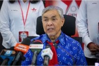 Ahmad Zahid. Foto Bernama