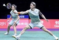 Tang Jie dan Ee Wei dipaksa mengerah keringat sebelum berjaya menundukkan wakil Denmark, Mathias Christiansen-Alexandra Boje, dalam pertarungan tiga set.