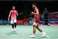 Sze Fei-Nur Izzuddin cemerlang membenam gandingan tuan rumah untuk muncul juara Masters Indonesia. Foto Bernama
