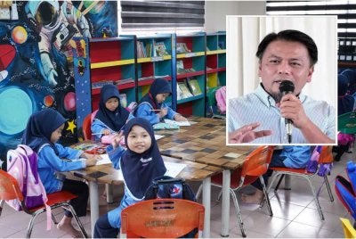 Peningkatan kualiti pendidikan yang ditawarkan di Tabika Kemas kini setaraf dengan swasta. Gambar kecil: Mohd Asna Amin.