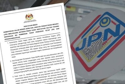 JPN dalam kenyataan pada Ahad memaklumkan, pihaknya dan KDN mengambil maklum kebimbangan yang dizahirkan Al-Sultan Abdullah berhubung isu yang melibatkan kepentingan kedaulatan negara, keselamatan dan kesejahteraan rakyat.