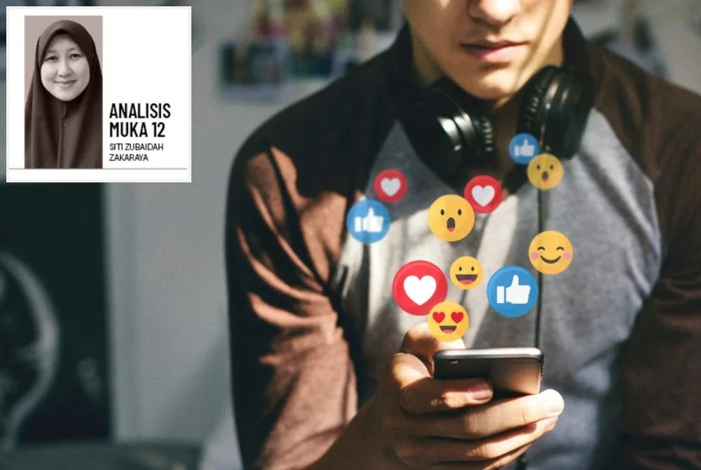 Penggunaan media sosial di Malaysia sangat tinggi dengan purata rakyat menghabiskan sekitar 3.5 jam sehari. Foto hiasan