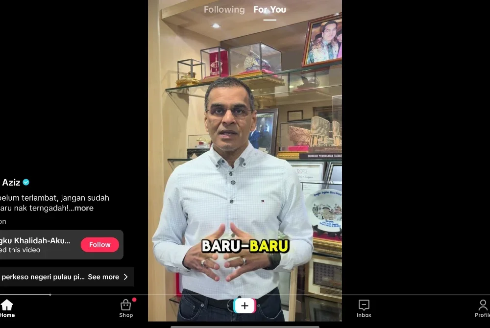 Video amaran yang dikeluarkan oleh PERKESO. 